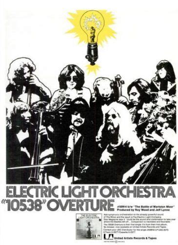 Vintage Ads Electric Light Orchestra ‘10538 Overture 1972 In 2022