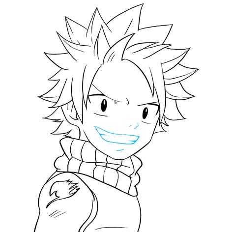 How To Draw Natsu From Fairy Tail Really Easy Drawing Tutorial