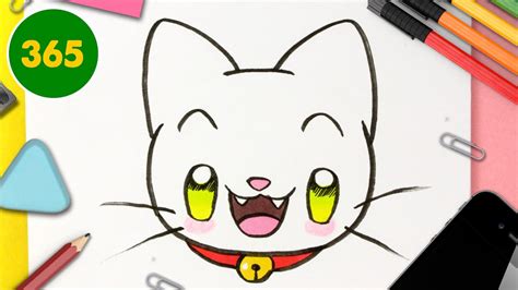Como Desenhar Gato Kawaii Youtube