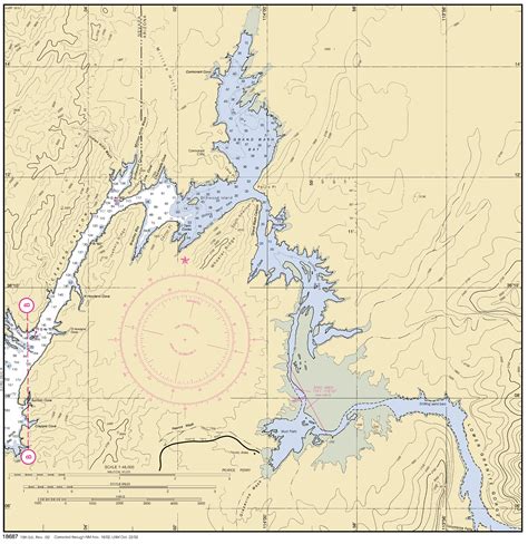 Lake Mead Nautical Chart ΝΟΑΑ Charts Maps