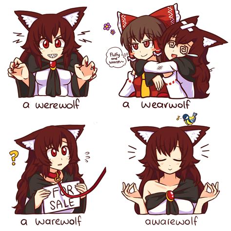 Werewolf By Miwol Aware Wolf Know Your Meme