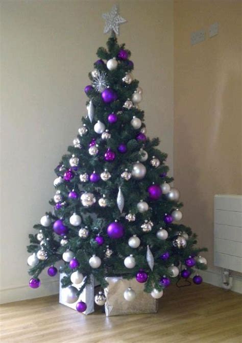 25 Beautiful Purple Christmas Tree Decorations Ideas Magment