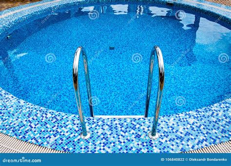 Sky Blue Swimming Pool Stock Photo Image Of Beautiful 106840822
