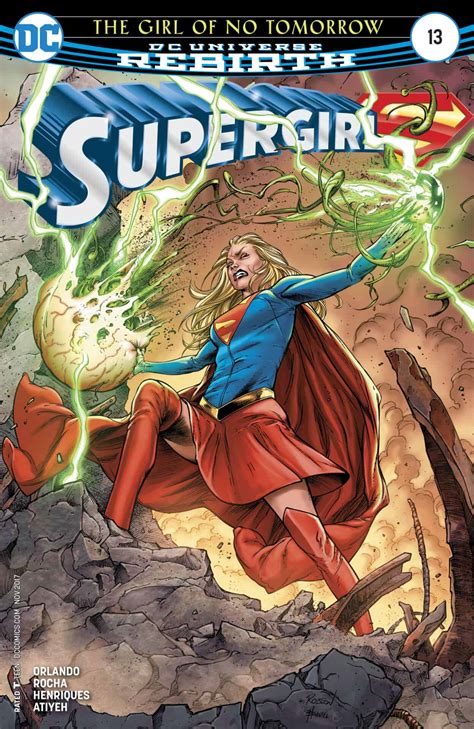 Dc Comics Rebirth And Supergirl 13 Spoilers Legion Of Superheroes Tease