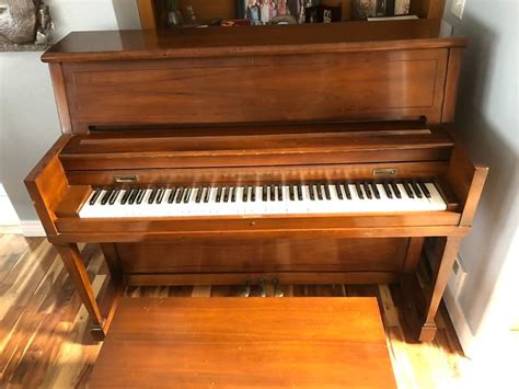 Kohler And Campbell Upright Piano 1979 Maple Reverb