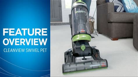 Cleanview Swivel Pet Vacuum Cleaner Overview Bissell Youtube