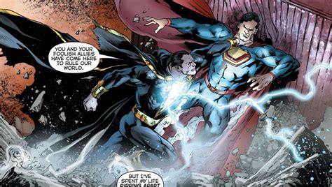 Black Adam Vs Superman ¿quién Gana ¿cuál Es Más Poderoso Comicrítico