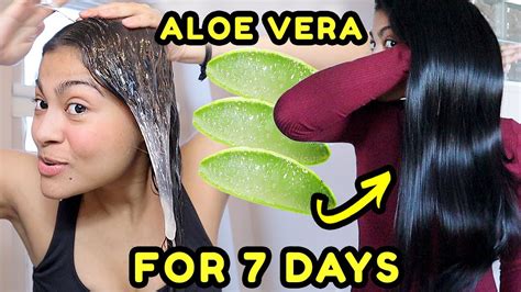 I Used Aloe Vera In My Hair For Days This Happened Before After