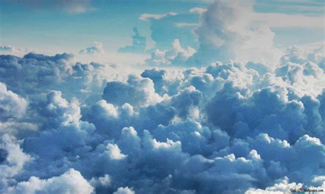 Sky View Of Dense Clouds Hd Wallpaper Download Daftsex Hd