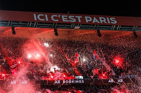 Video Psg Ultras Toss Confetti In The Air To Create Incredible Pre
