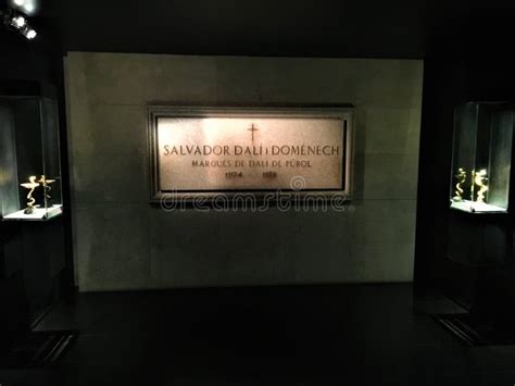 Tomb Of Salvador Dali At The Museum In Figueres Editorial Photo Image
