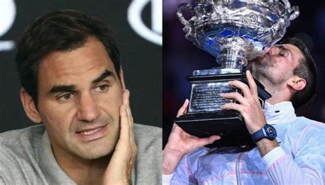Roger Federer Congratulates Novak Djokovic On Winning 22nd Grand Slam