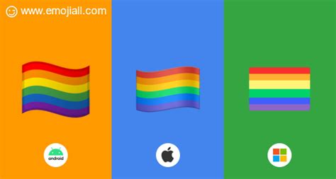 “🏳‍🌈” Meaning Rainbow Flag Pride Flag Emoji Emojiall