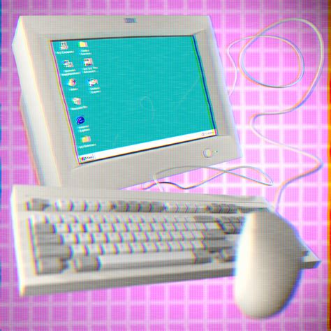 90s Computer Vaporwaveaesthetics