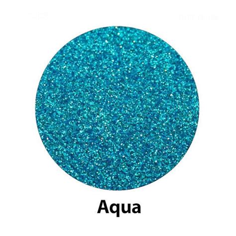 Aqua Blue High Glitter Htv Iron On Heat Transfer Vinyl For Etsy