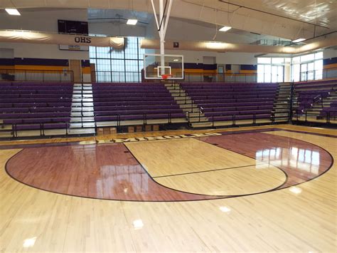 Osceola High School Gym Sports Floors Inc