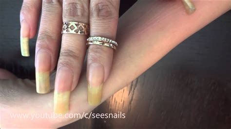 Asmr Long Natural Bare Nails Scratching Skin Youtube