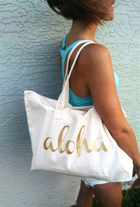 Aloha Tote Bag Etsy