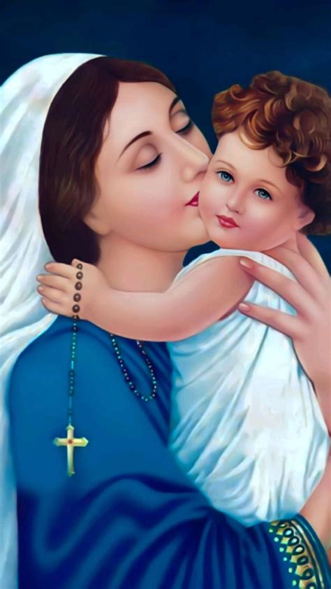 Pin By Jaison On Pins By You Mother Mary Images Jesus And Mary Pictures Mother Mary