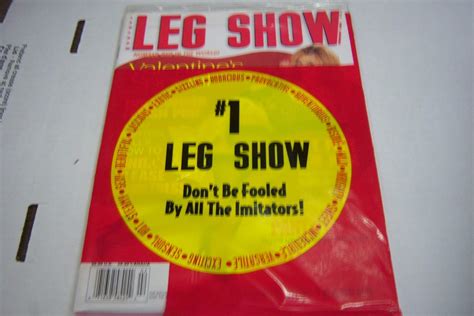 Leg Show Adult Magazine Valentines Special February 1999 Everything Else