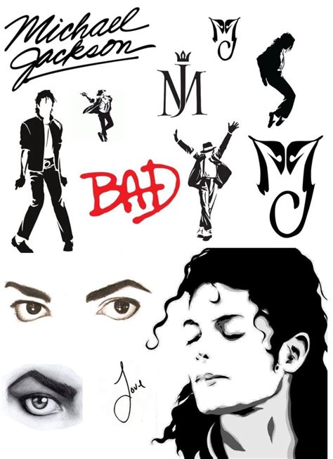 Michael Jackson Tattoo Michael Jackson Drawings Michael Jackson