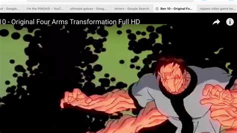 Ben 10 Omniverse Fourarms Transformation Youtube