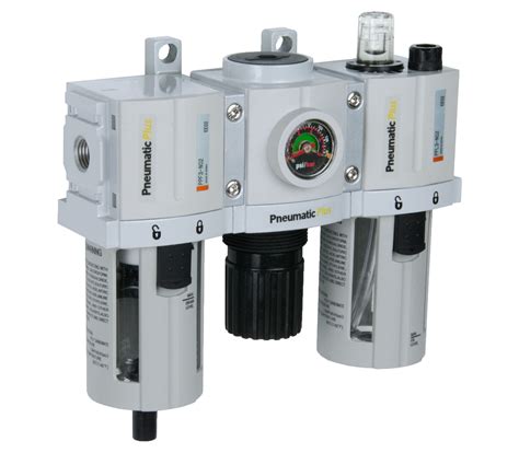 Pneumaticplus Ppc N G Compressed Air Filter Regulator Lubricator Frl