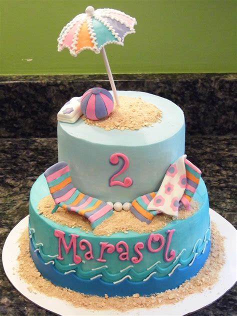 21 Awesome Image Of Beach Birthday Cakes Beach Birthday Cake Beach Cakes
