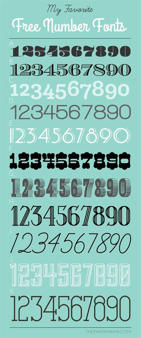 Need cool numerals for your racing site or sports blog? My Favorite Free Number Fonts! | Tattoo schrift zahlen ...