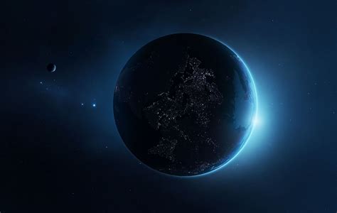 Awesome Earth At Night From Space Wallpapers At Night In 2020 Earth