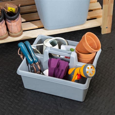 Large Plastic Kitchen Cleaning Carry Tray Caddy Tidy Tote Organiser
