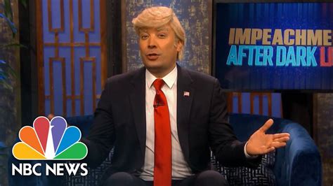 watch late night hosts recap first public impeachment hearings nbc news youtube