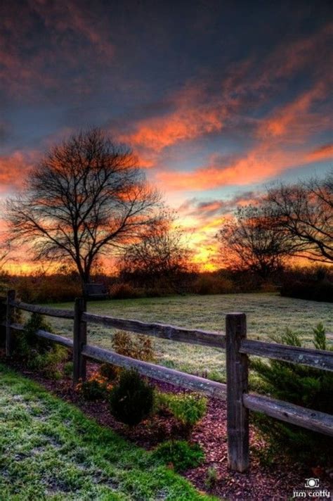 Beautiful Beautiful Sunset And Country Charm On Pinterest