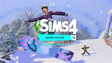Trailer De Gameplay De The Sims 4 Snowy Escape Salão De Jogos