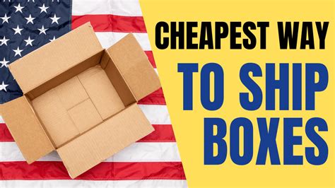 What Is The Cheapest Way To Ship Boxes From The Us Answered
