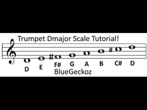 12 major scales trumpet finger chart pdf. D Major Scale On Trumpet Tutorial. - YouTube