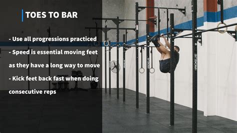 Toes To Bar Skill Progressions Youtube