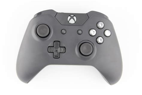 Stock Black Xbox One Controller With Diamond Buttons 6