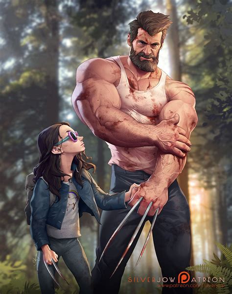 Logan And Laura Patreon Wolverine Marvel Superheroes Wolverine