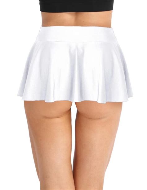Sexy Women Ladies Pleated Slim Skirt Short Skort Tennis Gym Sports
