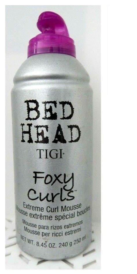 Bed Head Tigi Foxy Curls Extreme Curl Mousse Strong Hold Gr Oz