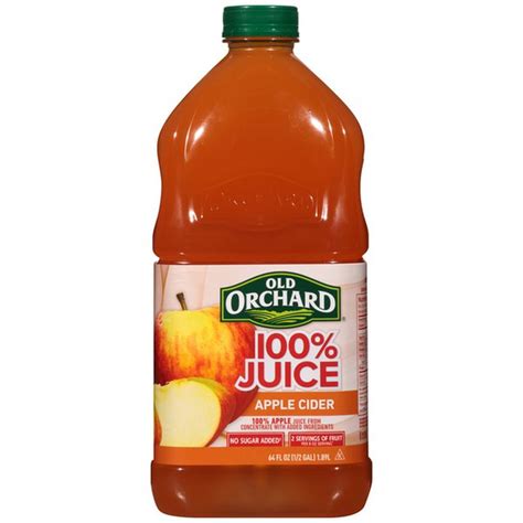 Old Orchard Apple Cider 100 Juice 64 Fl Oz Instacart