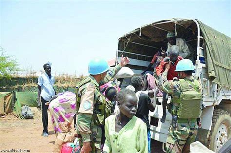 جريدة الرياض 153 ألف لاجئ في قواعد الأمم المتحدة جنوب السودان