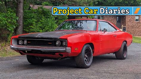 I Painted My 1969 Dodge Charger Project Car At Home The Drive