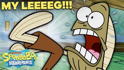 Every My Leg Ever In Spongebob 🦵 Ft Fred The Fish Youtube
