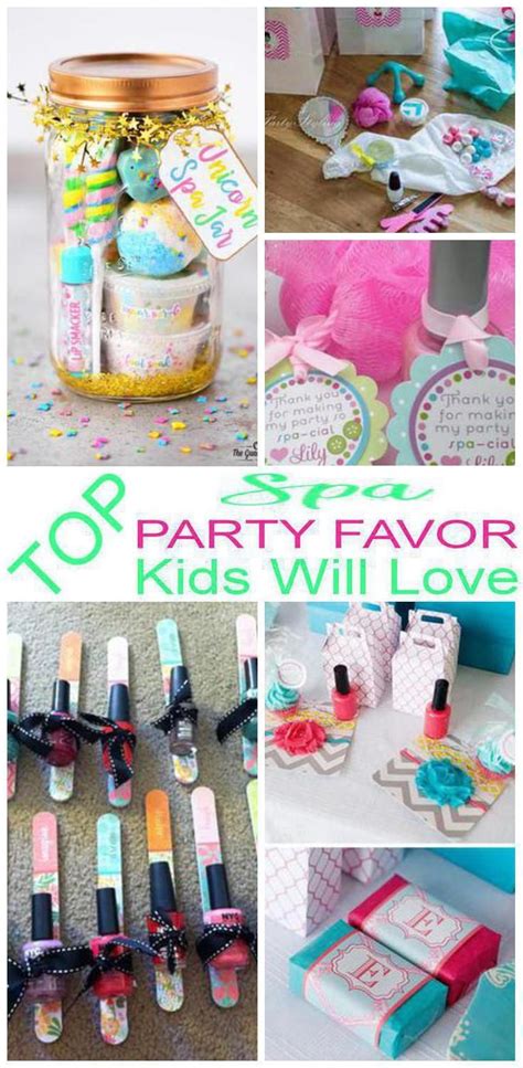 Spa Party Favor Ideas Party Favors For Kids Birthday Birthday Ts