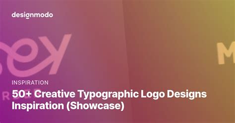 50 Creative Typographic Logo Designs Inspiration Showcase Designmodo