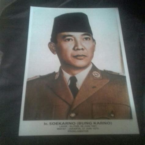 Jual Poster Bung Karno Pigura