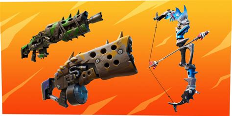 Fortnite Season 6 Primal And Mechanical Weapons All New Guns And How