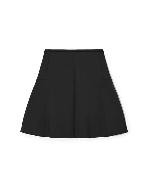 Cos Mini Skirt In Black Lyst